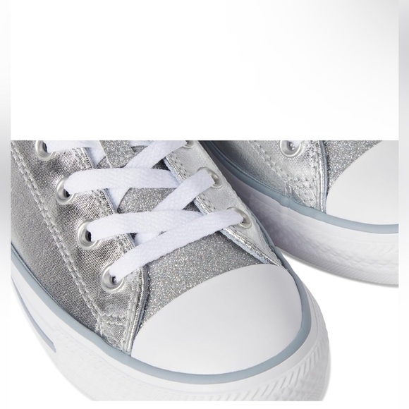 Converse Women's Chuck Taylor All Star Ox Sparkle Sneakers NWOT - Picture 5 of 8